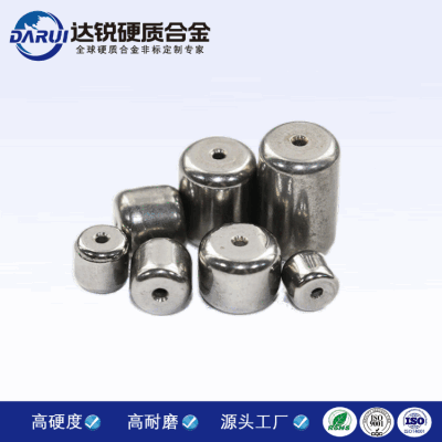 桶型鎢墜穿孔釣魚墜不傷線路亞倒釣鎢合金漁墜本色圓柱鎢墜